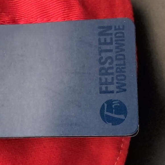 NWT Dekalb FERSTEN Worldwide Red Snap Back Hat - Picture 3 of 8